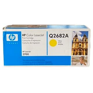 HP Laser jet Q2682A สีเหลือง (311A) ตลับหมึกโทนเนอร์แท้ Original 